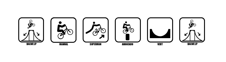 ICONO BMX  Free Fonts Download