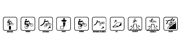 ICONO BMX  Free Fonts Download