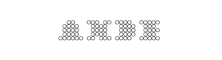 Bar dot Regular  Free Fonts Download