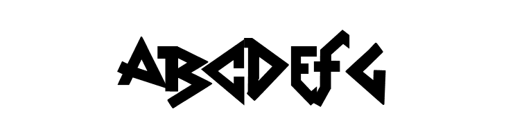 vtks Rude Metal  Free Fonts Download