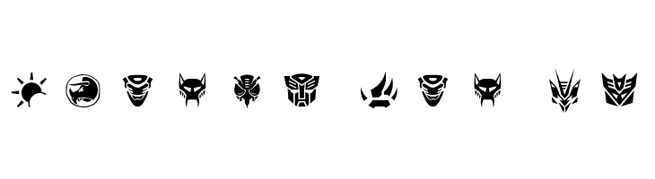Robofan Symbols  Free Fonts Download