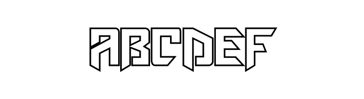 AmazObitaemOstrovOutline  Free Fonts Download