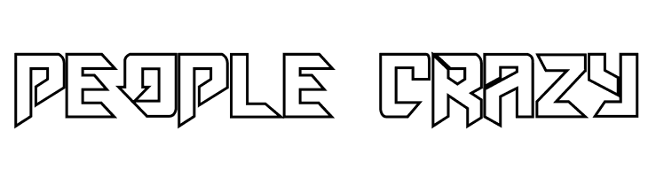 AmazObitaemOstrovOutline  Free Fonts Download