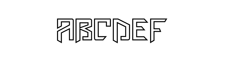 AmazObitaemOstrovInline  Free Fonts Download