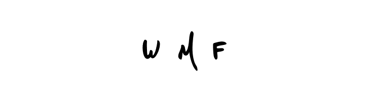 HZHandwrite  Free Fonts Download