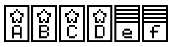 Pixelstars & Stripes Regular  Free Fonts Download