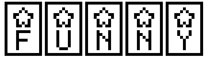 Pixelstars & Stripes Regular  Free Fonts Download