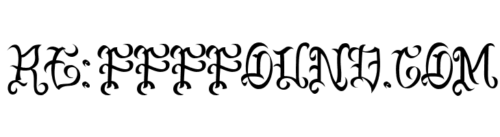 VTC-BadEnglischOne  Free Fonts Download