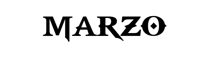 MARZO GodOfWar Font