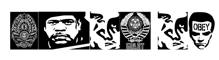 ObeyPotpourri  Free Fonts Download