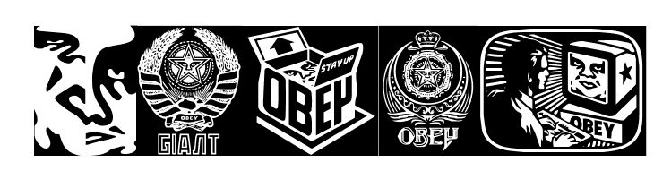 ObeyPotpourri  Free Fonts Download