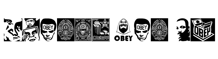 ObeyPotpourri  Free Fonts Download