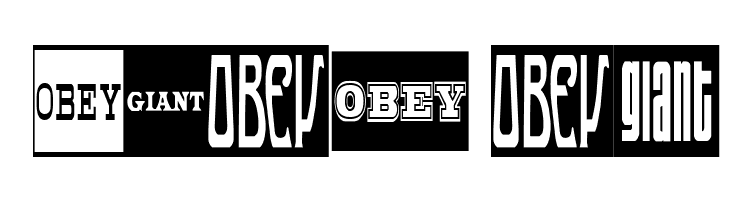 ObeyGiantPosterCondensed  Free Fonts Download
