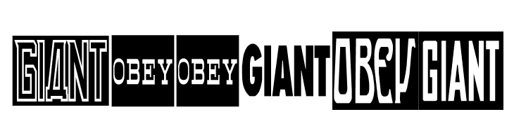 ObeyGiantPosterCondensed  Free Fonts Download