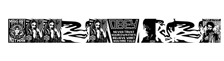 ObeyFaves  Free Fonts Download