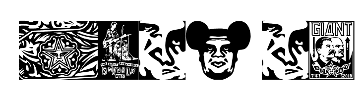 ObeyFaves  Free Fonts Download