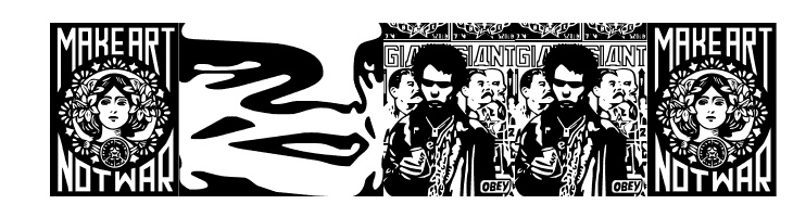 ObeyFaves  Free Fonts Download