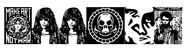 ObeyFaves  Free Fonts Download