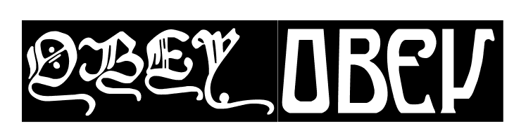 ObeyGiantPoster  Free Fonts Download