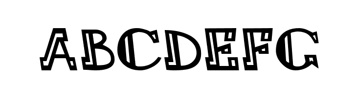 LEADvilleASTROnaut Inline  Free Fonts Download