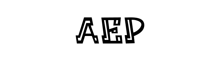 LEADvilleASTROnaut Inline  Free Fonts Download