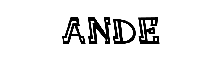 LEADvilleASTROnaut Inline  Free Fonts Download