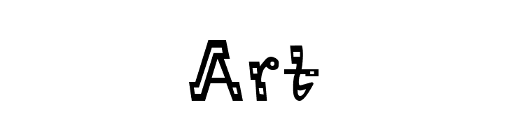 LEADvilleASTROnaut Inline  Free Fonts Download