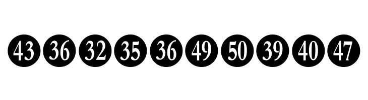 Numberpile-Regular  Free Fonts Download