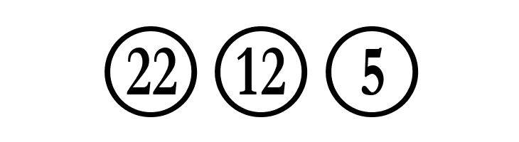 NumberpileReversed-Regular  Free Fonts Download