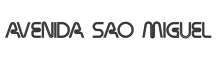 Retro Stereo Thin  Free Fonts Download