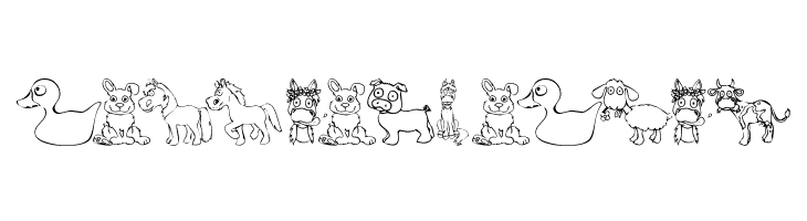 KR Barnyard Scraps  Free Fonts Download