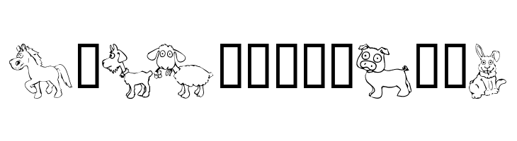 KR Barnyard Scraps  Free Fonts Download