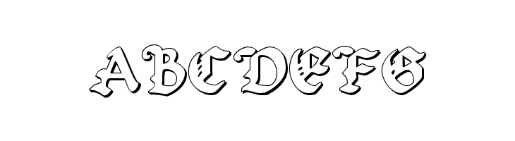 Uberhölme Outline  Free Fonts Download