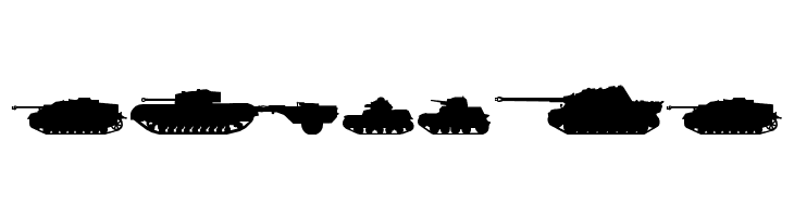 Tanks-WW2  Free Fonts Download