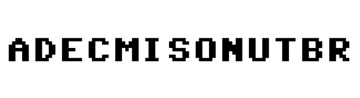 Commodore 64 Pixelized  Free Fonts Download