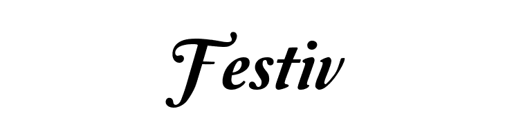 Festiv Amperzand Font