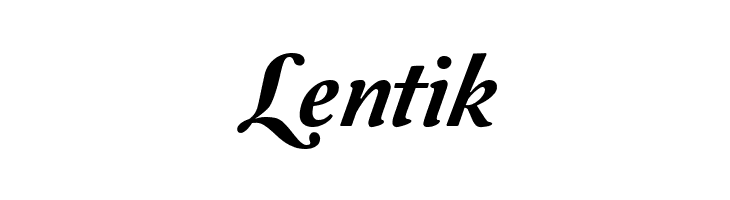 Lentik Amperzand Font