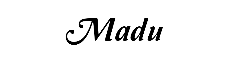 Madu Amperzand Font