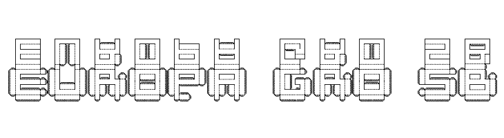 Punched Out Regular  Free Fonts Download