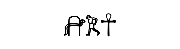 FakeHieroglyphs  Free Fonts Download