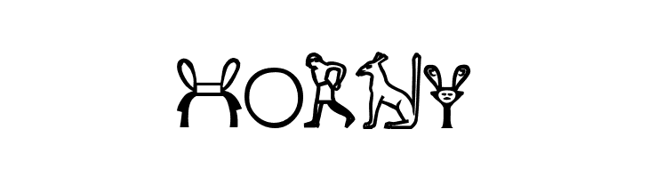 FakeHieroglyphs  Free Fonts Download