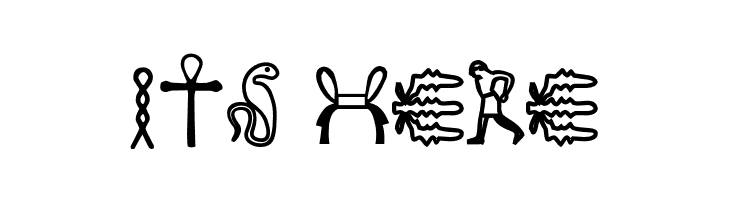 FakeHieroglyphs  Free Fonts Download