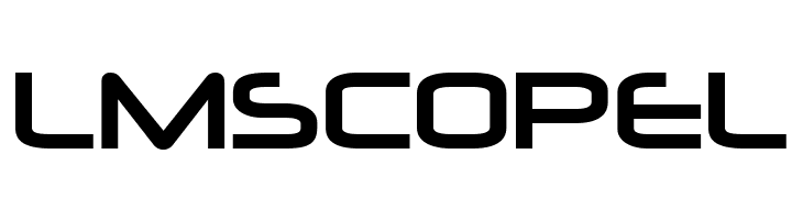 LMSCOPEL Neuropolitical-Regular Font