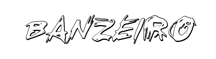 Righteous Kill Outline Italic  Free Fonts Download