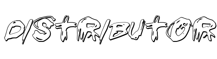 Righteous Kill Outline Italic  Free Fonts Download