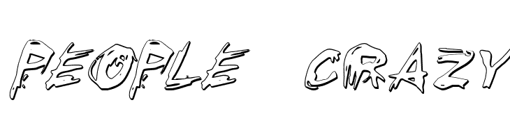 Righteous Kill Outline Italic  Free Fonts Download