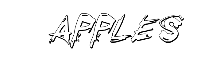 Righteous Kill Outline Italic  Free Fonts Download