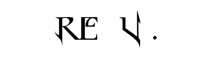 Horst Roman Gothic  Free Fonts Download