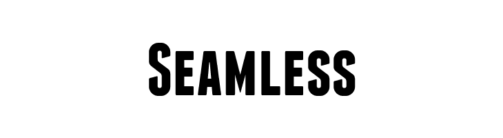 Seamless Franchise Bold Font