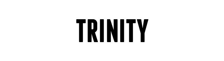 TRINITY Franchise Bold Font